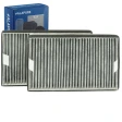 Alapure HFK3975 Kompatibel mit Miele Kohlefilter DKF19-P / FWKM-1423 (2 Stück)