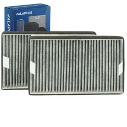 Alapure HFK3975 Kompatibel mit Miele Kohlefilter DKF19-P / FWKM-1423 (2 Stück)