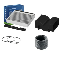 Alapure Starter Set Rezirkulation passend für Neff 17006614 / Z51CBI1X4 CleanAir Starter Set Rezirkulation