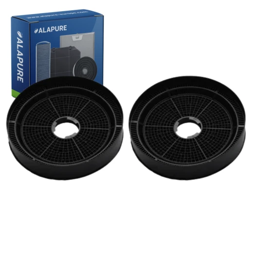 Alapure OdourClean Kohlefilter passend für Juno JDWK907S3 (2 Stück)