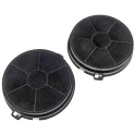 Alapure Aktivkohlefilter geeignet für Beko KF9189387005 / 15596 (2 Stck.)