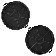 Alapure Aktivkohlefilter geeignet für Blomberg KF9189387005 (2 Stck.)