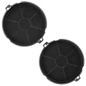 Alapure Aktivkohlefilter geeignet für Beko KF9189387005 / 15596 (2 Stck.)