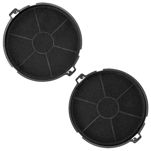 Alapure Aktivkohlefilter geeignet für Beko KF9189387005 / 15596 (2 Stck.)