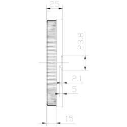 PKM Kohlefilter CF155 (2 Stk.)