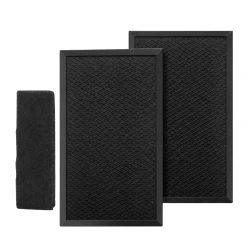 Alapure geeignet für Pelgrim Longlife-Aktivkohlefilter-Set IKR3084F / IKR3093 (3 Stk.)