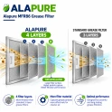 Alapure Metallfilter geeignet für Balay 362380 / 00362380 320x220mm
