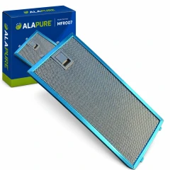 Alapure Metallfilter passend für Novy 563-8045 / 6830020 308x148mm