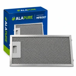 Alapure Metallfilter passend für Novy 563-8045 / 6830020 308x148mm