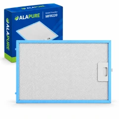 Alapure Metallfilter passend für Zanussi 4055081220 300x253x8mm