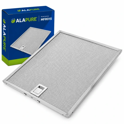 Alapure Metallfilter geeignet für AEG 4055110128 300x250x7mm
