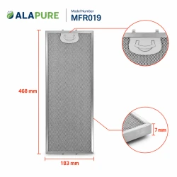 Alapure Metallfilter passend für Etna 401468 / 89001193 468x183x7mm