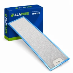Alapure Metallfilter passend für Beko 9188065384 515x166x10mm