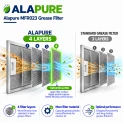 Alapure Metallfilter geeignet für Beko 129730007 / 115657 320x273x8mm