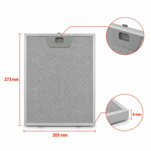 AEG Metallfilter 4055073441 205x273mm