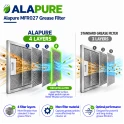 Alapure Metallfilter geeignet für Inventum 40600900029 200x496x9mm