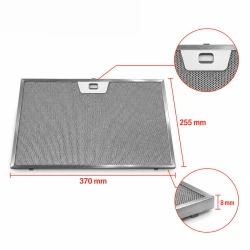 Mepamsa Metallfilter 1330076268 370x255x8mm