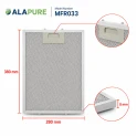 Alapure Metallfilter geeignet für Klarstein 10035418 280x380mm
