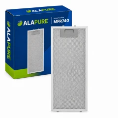 Alapure Metallfilter passend für Klarstein 10034875 / Paolo 52 168x440mm