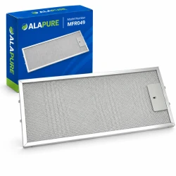 Alapure MFR049 Kompatibel mit Miele Metallfilter 08261351 / 8261351 171x515x9mm