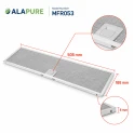 Alapure Metallfilter geeignet für Inventum 40600900017 505x188mm