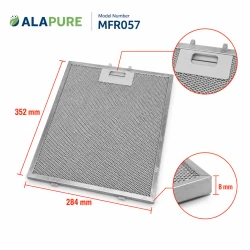 Alapure Metallfilter passend für Bluesky BHC160 352x284mm