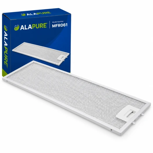Alapure Metallfilter geeignet für Constructa 352813 / 00352813 445x175mm
