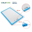 Alapure Metallfilter geeignet für Siemens 422872 / 00422872 380x283x8mm