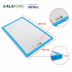 Alapure Metallfilter passend für AEG 4055107017 380x283mm