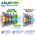 Alapure Metallfilter geeignet für Ikea 488000302744 565x380x8mm
