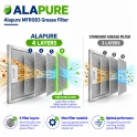 Alapure Metallfilter passend für Balay 11022472 382x192x8mm