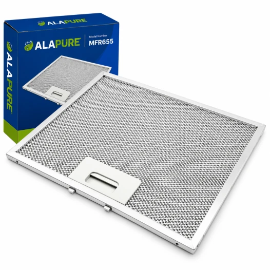 Alapure Metallfilter geeignet für Ikea 481248058332 275x217x8mm