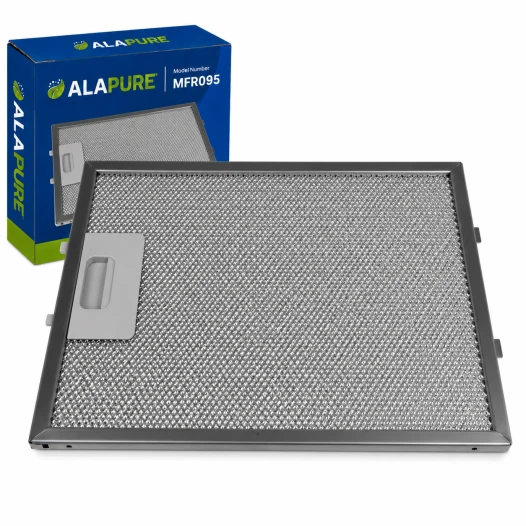 Alapure Metallfilter geeignet für Hotpoint-Ariston 481248048083 215x268x8mm