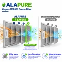 Alapure Metallfilter geeignet für AEG 50288070001 391x137x10mm