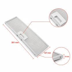AEG Metallfilter 50288070001 391x137x10mm 