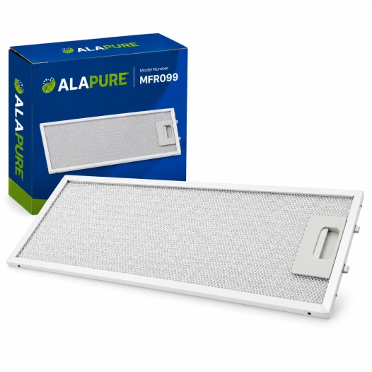 Alapure Metallfilter geeignet für Zanussi 80875677 395x155mm