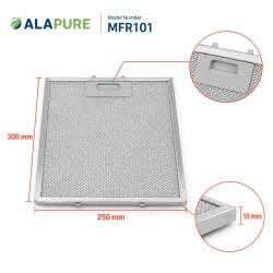 Alapure Metallfilter geeignet für Airforce 184735 300x250mm