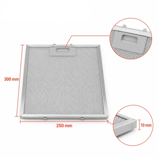 Amica Metallfilter 1006926 300x250x8mm
