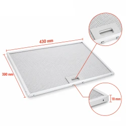 AEG Metallfilter 80877780 300x430x10mm 