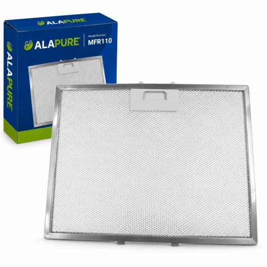 Alapure Metallfilter geeignet für Elica GRI0121275A 357x270x9mm