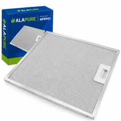 Alapure Metallfilter geeignet für Whirlpool 482000099468 / 350x350mm