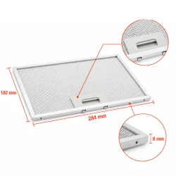 AEG Metallfilter 80877228 182x284mm