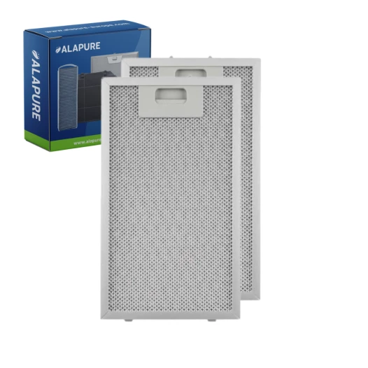 Alapure Metallfilter geeignet für Klarstein 10032228 185x318mm