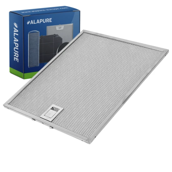 Alapure Metallfilter geeignet für Faber 1330251404 / 133.0251.404 300x250x7mm