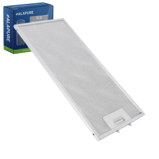 Alapure Metallfilter geeignet für Zanussi 50268357006 432x200x10mm