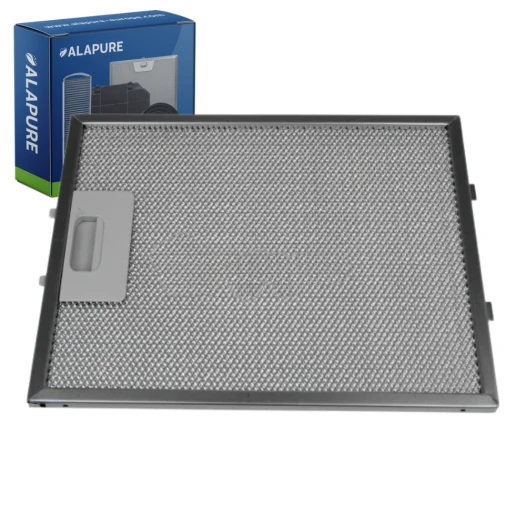 Alapure Metallfilter geeignet für Hotpoint-Ariston 481248048083 215x268x8mm