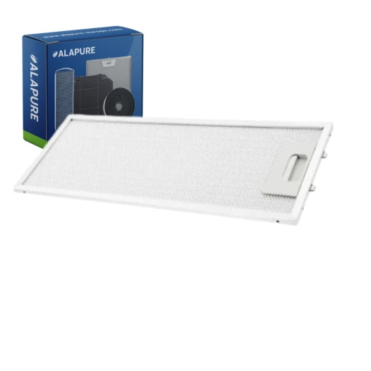 Alapure Metallfilter geeignet für Electrolux 80875677 395x155mm