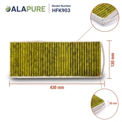 Alapure HFK903 Kohlefilter geeignet für PUAKF / GFESP