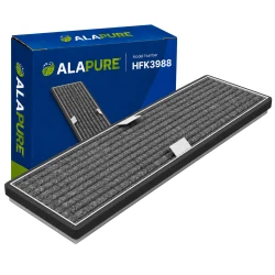 Alapure HFK3988 Kompatibel mit Miele Kohlefilter DKF18-P