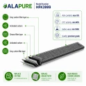 Alapure HFK3999 Passend für Miele Kohlefilter DKF13-P